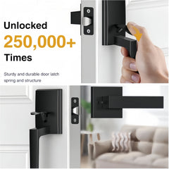 Black Heavy Duty Handle Set
